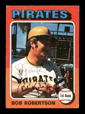 Bob Robertson Autographed Signed Auto 1975 O-Pee-Chee Card #409 Pirates 169395