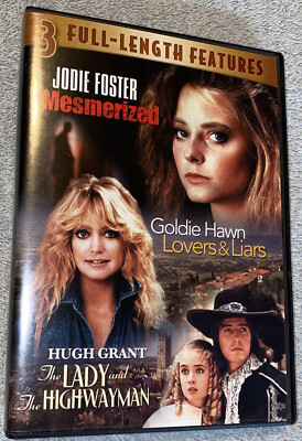 3 Full Length Features Mesmerized/ Lovers & Liars/ Lady & the Highway Man