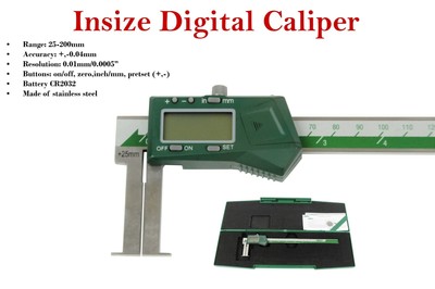 0-8 INSIZE 1103-200 Electronic Caliper 0-8 INSIZE 1103-200 Electronic Caliper