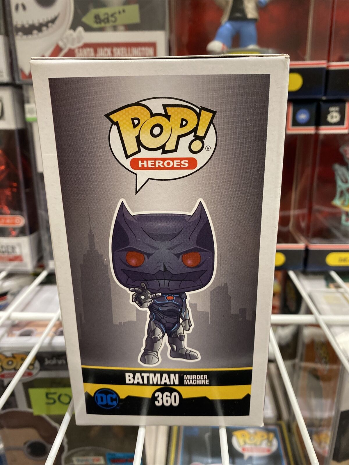 First look at Batman Murder Machine HT exclusive : r/funkopop