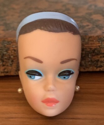 High Color Fashion Queen Barbie Head 1960 s