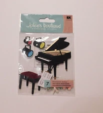 Jolee's Boutique EK Success New Package ~Piano Recital~ Dimentionsal Stickers