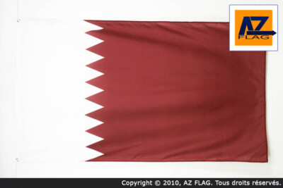 AZ FLAG - Drapeau Qatar - 150x90 Cm - Drapeau Qatarien 100