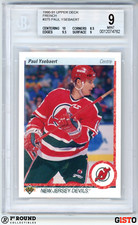POP 1: Paul Ysebaert RC BGS 9: 1990-91 Upper Deck French Rookie Card Gisto #375. rookie card picture