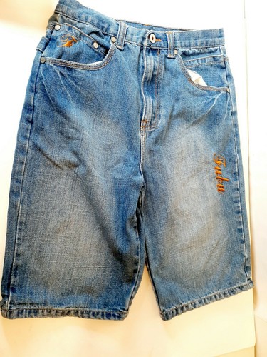 Fubu teen Size 18 Blue Denim Shorts 
