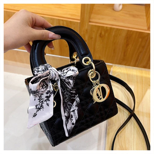 Nuova sciarpa di seta da donna piccola borsa messenger borsa borsetta borsa pendolare UK. - Foto 7 di 30
