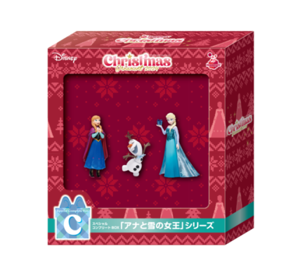 Disney Happy kuji Christmas Ornament Lottery 2024 Anna Elsa Olaf