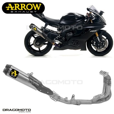 YAMAHA YZF 600 R6 2017-2021 Full exhaust ARROW WORKS Full Titanium RC TT EVO CC