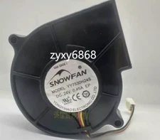 1PC SNOWFAN Fan YY7530H24S DC24V 0.45A turbofan blower 3-PIN cooling fan 1zk8