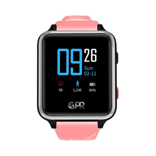 CPR Guardian II Montre Connectée Senior - GPS, Appel SOS, Fréquence Cardiaque