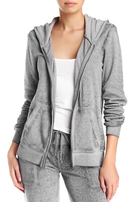 Threads 4 Thought Women's Organic Cotton Blend Zip Hoodie Heather Grey Size M