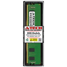 8GB DDR4 2133MHz ECC RDIMM Samsung M393A1K43BB0-CPB Equivalent Server Memory RAM