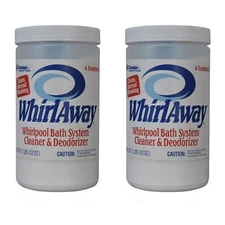 WhirlAway Whirlpool Bath System Cleaner & Deodorizer 2 Lbs. (Pack of 2)