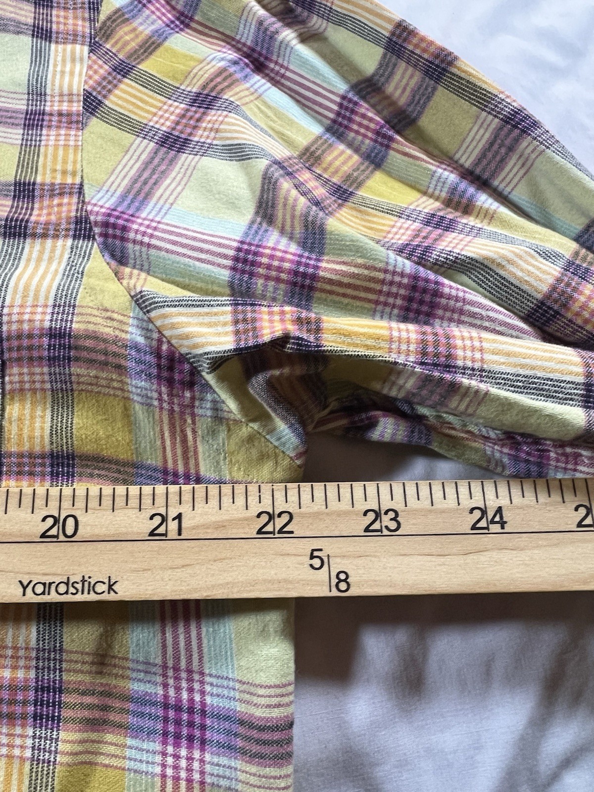 Robert Talbott Classic Button Down Shirt M Plaid … - image 6