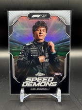 2025 Topps Chrome Formula 1 - Kimi Antonelli #SD-1 Speed Demons Base RC - F1