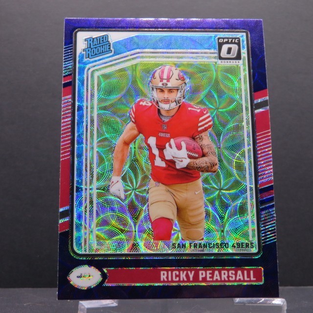 Ricky Pearsall (RC) - 2024 Donruss Optic Rated Rookie Purple Scope - #284