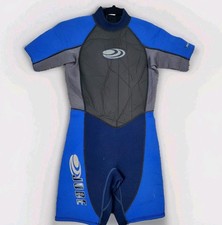 Jobe 2mm Shorty Wetsuit Youth Sz XL 14 Blue Black Juniors Spring SCUBA Dive Suit