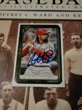Anthony Rendon Signed Autographed Baseball Card All Star HOF 