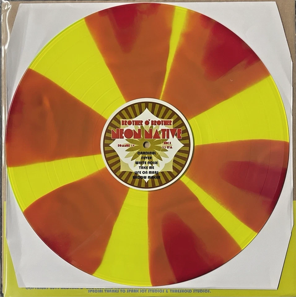 Brother O'Brother - Neon Native US Limited Edition , Pinwheel-Vinyl, RSD 2018 - Bild 4 von 4