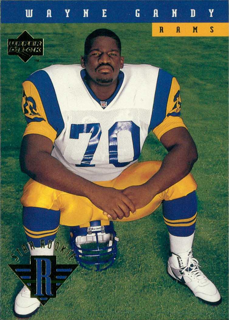 1994 Upper Deck - Star Rookie Wayne Gandy #21 (RC)