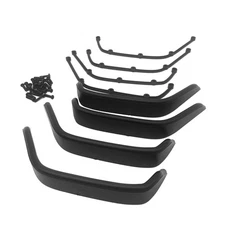 For Axial SCX10 for Jeep Wrangler 1/10 RC Car Wheel Fender Flare Mud Guard Cover