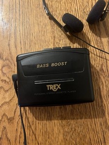 Vintage TREX Stereo Cassette Player Model NO. 3026