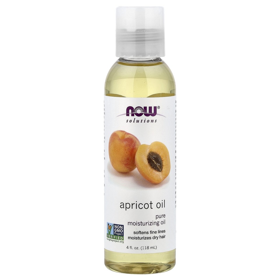 Solutions, Apricot Oil, 4 fl oz (118 ml)