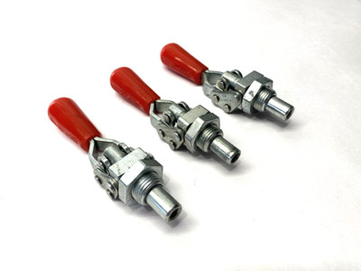 Destaco 602 Straight Line Action Clamp 1/4''-20 Thread 200lbf Capacity LOT OF 3