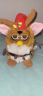 1999 Furby Christmas Reindeer w/Tags (Works)