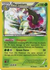 Pokémon Meganie BKP-3 Holo Rare Deutsch Good