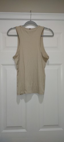 Neu mit Etikett Tommy Hilfiger hellbraunes Tanktop Größe L - Bild 3 von 7