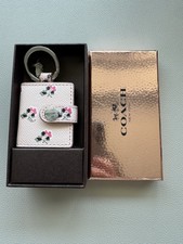 NWT Coach Frame Bag Charm Keychain Key Fob