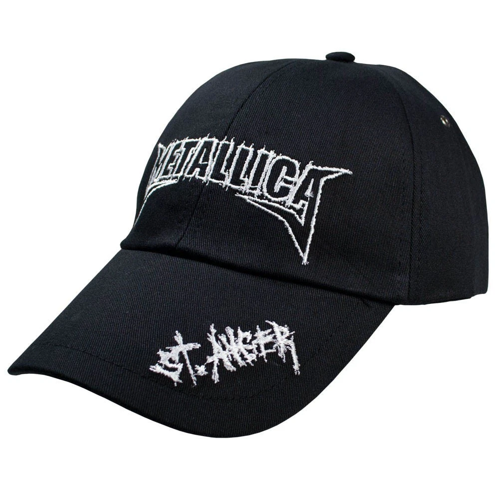 St.Anger baseball cap rock metal band black summer cap men's women's music Logo