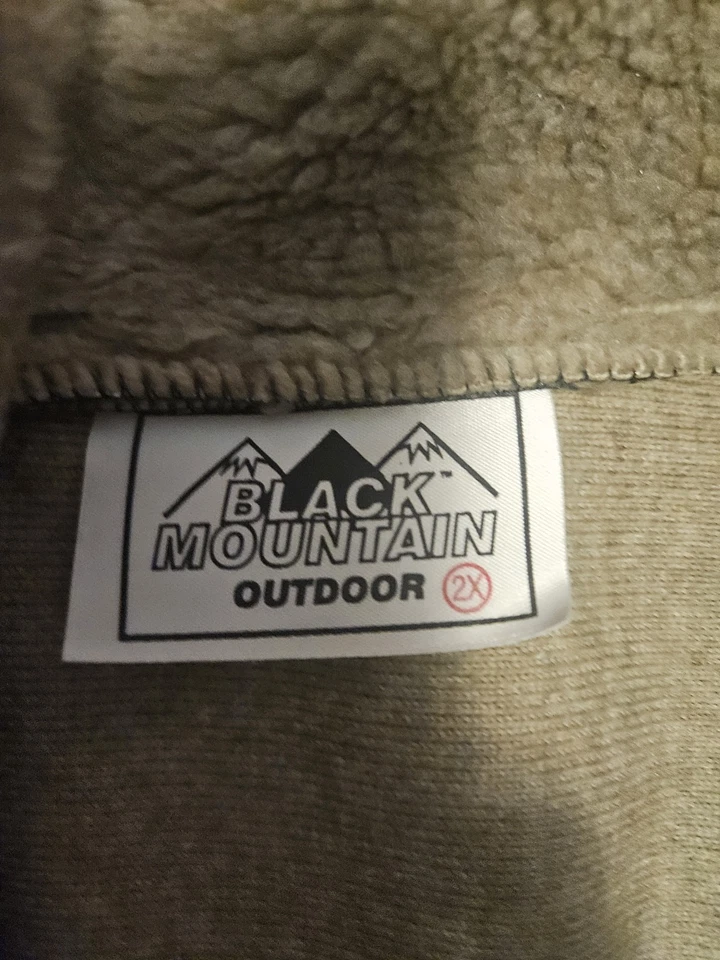 Chaqueta polar Black Mountain para mujer ELK 2X vintage Foto 2 de 4