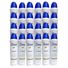24 Pack Dove Original Anti-Perspirant Deodorant Body Spray 48h 0 Alcohol