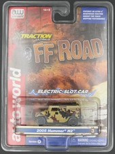 Auto World 2005 Hummer H2 Camo SC388 Off Road HO Electric Slot Car New