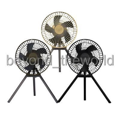 CARGO CONTAINER Multi Fan M size Camping Wireless Portable Circulator Fan 3color