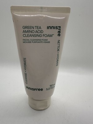 innisfree Green Tea Amino Acid Cleansing Foam, Sulfate Free, 5.07 oz
