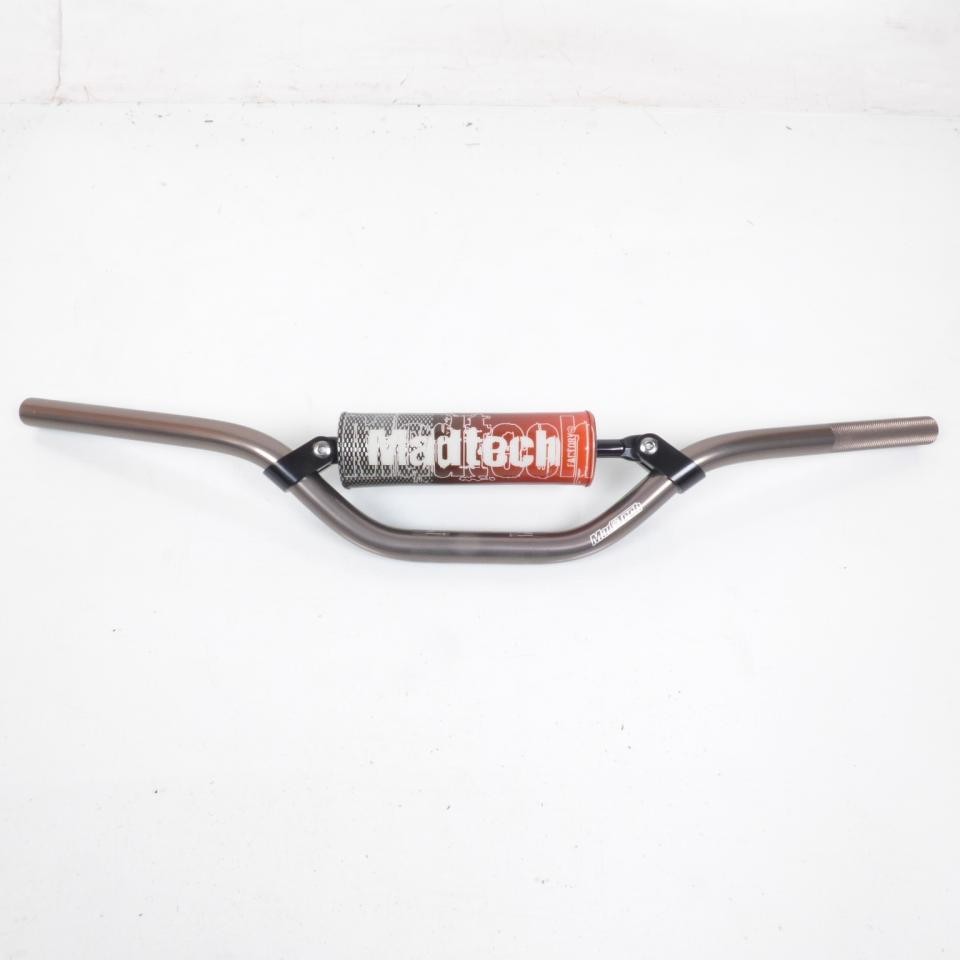 Guidon moto cross 22mm pour enduro TT 60cc et 65cc noir L675mm H70mm