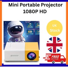 Mini Portable Projector 1080P HD Home Theater Cinema Video Multimedia Player