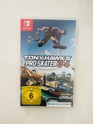 Tony Hawk's pro Skater 3+4 (Remastered) (Nintendo Switch)
