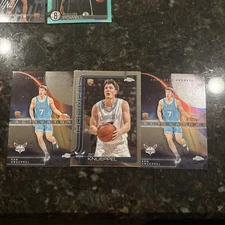 KON KNUEPPEL 2025-26 TOPPS CHROME RC LOT OF 3 CHARLOTTE HORNETS BASE/ACTIVATORS 