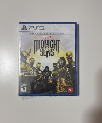 Marvel Midnight Suns Enhanced Edition (PlayStation 5) New *torn wrap* disc loose
