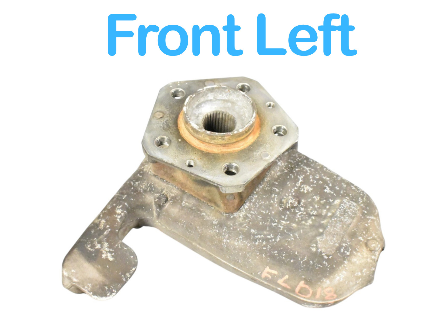 03-10 Maserati Quattroporte M139 Front Left Side Spindle Knuckle Hub 206791 Oem