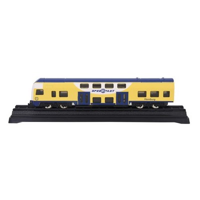 Diecast Metal Model Train with Train Track Train Toy Home Office Decor Gift