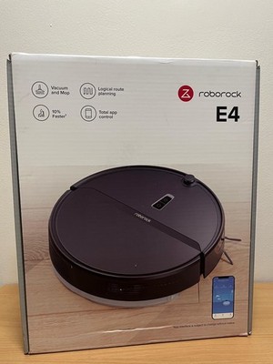 Roborock E4 Robotic Vacuum and Mop, Logical Route Planning, App Control
