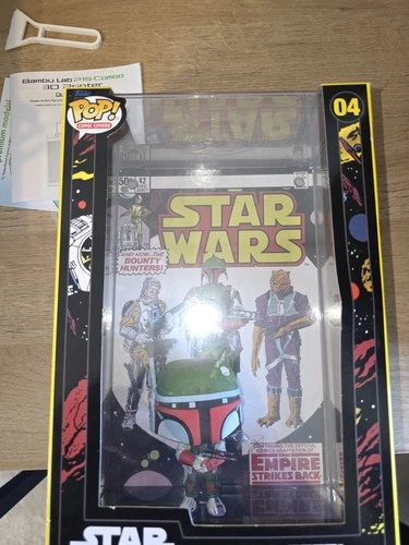 Funko Pop Star Wars Comic Book Cover  04 BOBA FETT