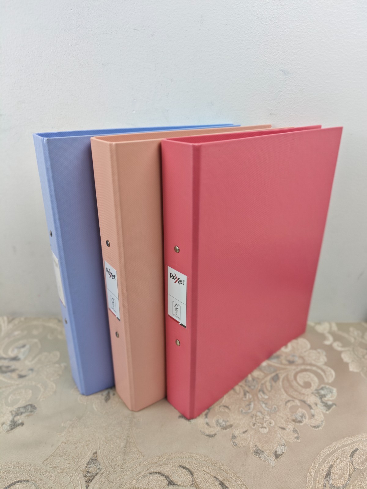 Rexel Solea A4 Ring Binder, 25 mm Spine 2 Ring, 190 Sheet Capacity, File Folder