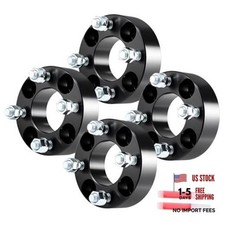 4PCS 4x4 to 4x4 Wheel Spacers 1.5 inch 1/2 Studs 66mm Hub Bore Forged Wheel