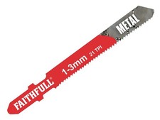 Faithfull 8009-HSS Metal Cutting Jigsaw Blades Pack of 5 T118A FAIJBT118A